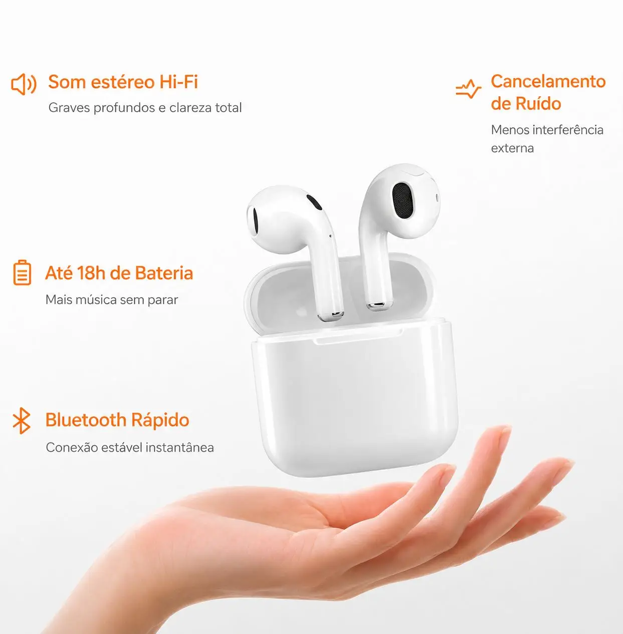 FONE BLUETOOTH GOLD - Imagem 4