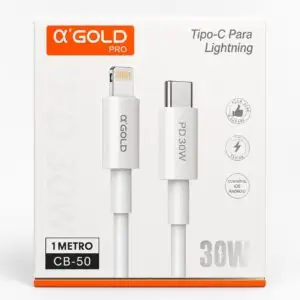 CABO USB-C PARA LIGHTNING 30W